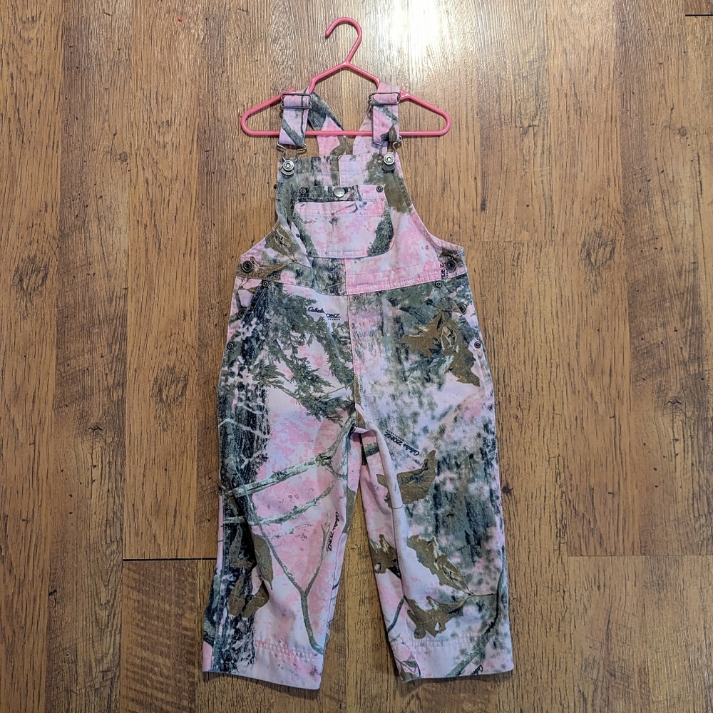 Cabela's Pink Camo Overalls